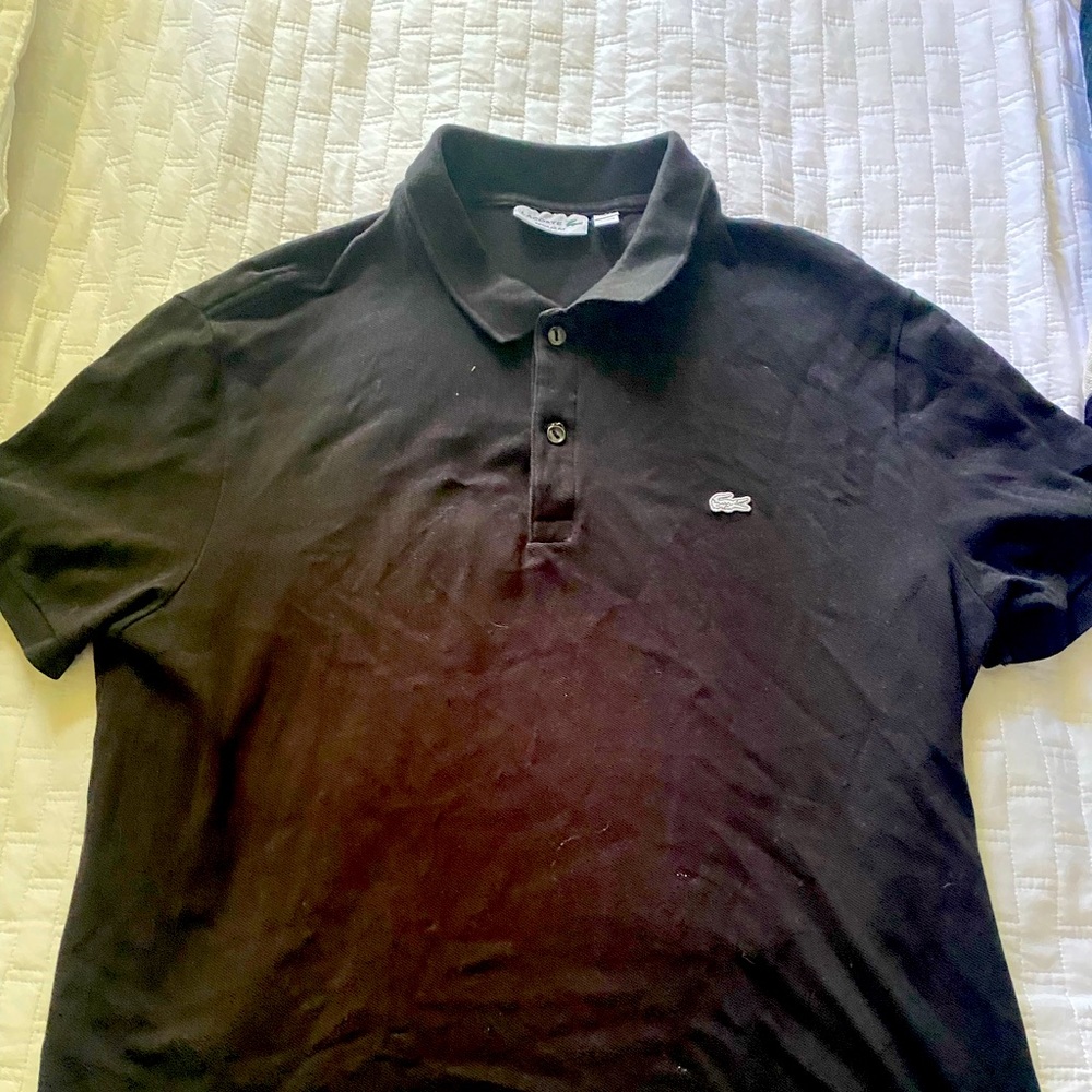 Lacoste Polo Black Regular fit
